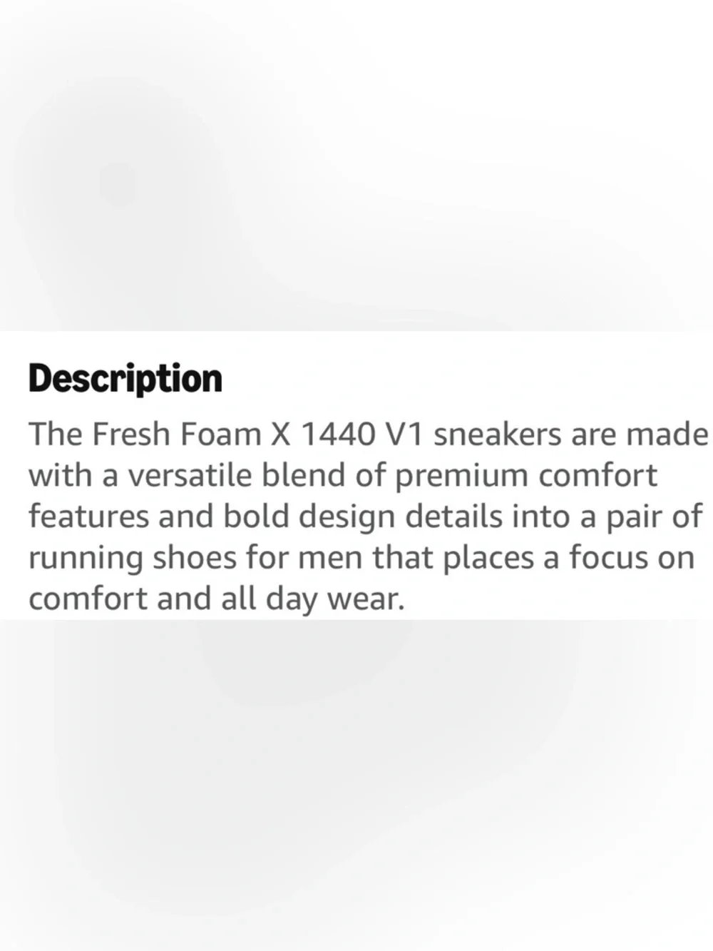 New Balance Fresh Foam x 1440 Running Sneakers Men’s